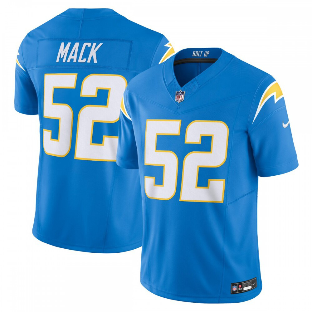 Khalil Mack Los Angeles Chargers Nike Vapor F.U.S.E. Limited Jersey - Powder Blue-Profan Arena